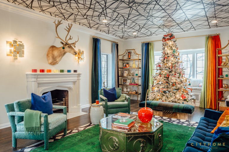 The living room is infused with orange, yellow, green and blue in various shades and bold accessories The living room is infused with orange, yellow, green and blue in various shades and bold accessories