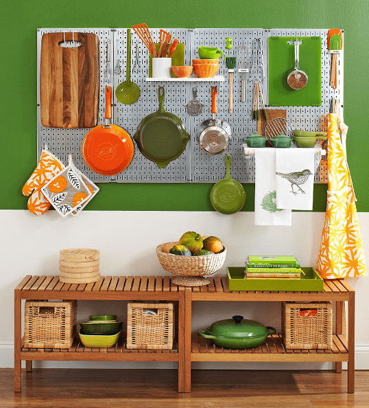 Store-it-all Peg Board