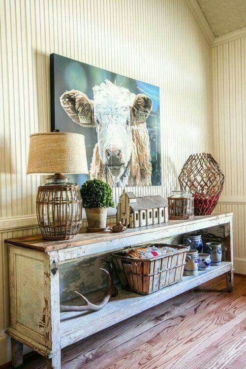 34 Stylish Console Tables For Your Entryway - DigsDigs
