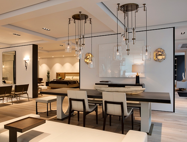 These chandeliers are ideal not only for industrial or steampunk spaces but also for modern and elegant ones