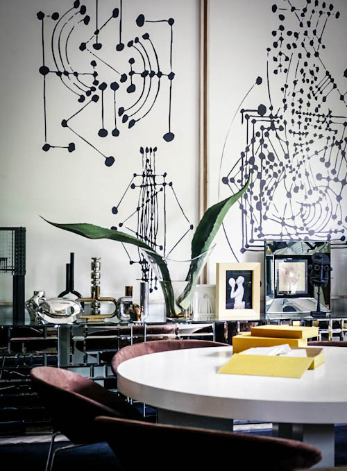 Every space of this apartment highlights its character and represents something unique - furniture or artworks