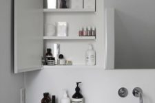 13 concrete countertop and sink for a simple modern bathroom
