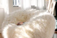 18 furry and cozy beanbag chair will be your best place in the winter