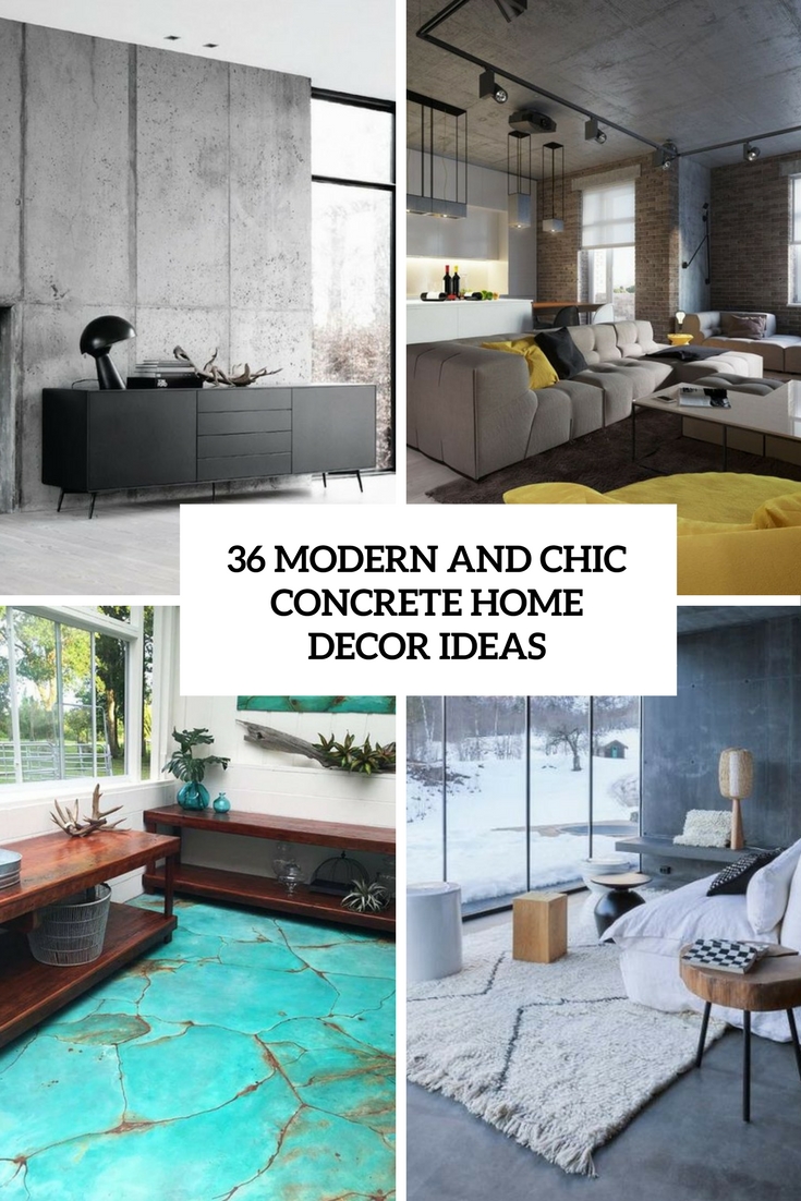36 Modern And Chic Concrete Home D cor Ideas DigsDigs 36 Modern And Chic Concrete Home D cor Ideas DigsDigs