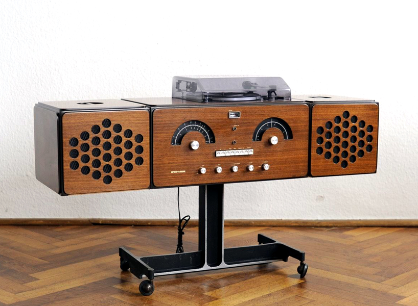 This retro musical console looks exactly like David Bowie's but is more affordable