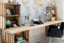 02 cover a wall in your home office with a large map of the world or some country and point the places where you’ve already been