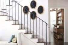04 wrought iron stair railing for a modern meets rustic home