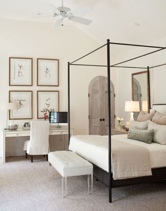 33 Canopy Beds And Ideas For, Can You Have A Canopy Bed With Ceiling Fan
