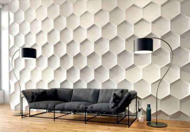  3D  Wall Panels  And Coverings To Blow Your Mind 31 Ideas 