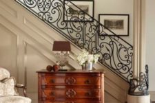 06 beautiful wrought iron railing with whimsy patterns