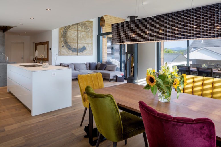 Each distinct area has its own special ambiance and decor even though they’re part of an open floor plan Each distinct area has its own special ambiance and decor even though they’re part of an open floor plan