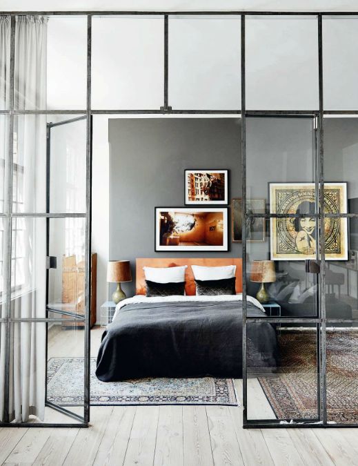 43 Stylish Interior Glass Doors Ideas To Rock