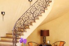 11 wrough iron railing imitating trees looks jaw-dropping