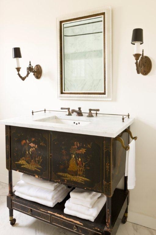 29 Vintage And Shabby Chic Vanities For Your Bathroom Digsdigs