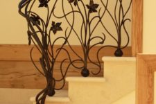 23 art nouveau worught iron railing looks just stunning