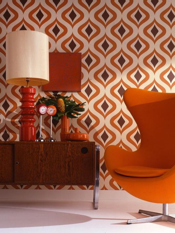 Decorating With Retro Wallpaper 32 EyeCatchy Ideas