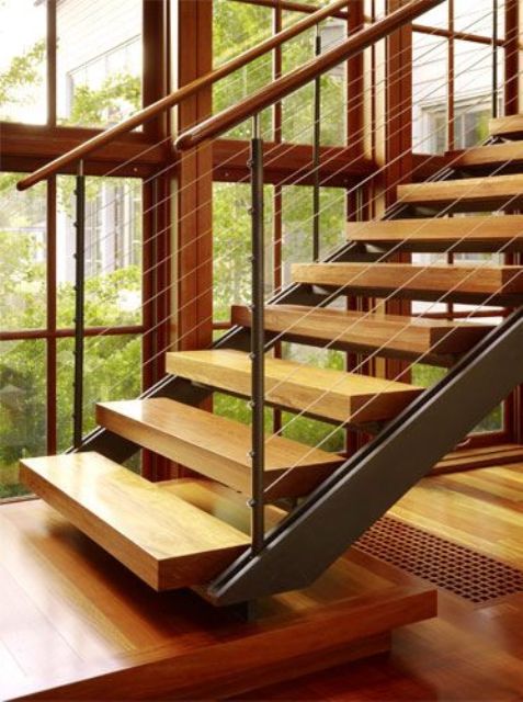 38 Edgy Cable Railing Ideas For Indoors And Outdoors Digsdigs