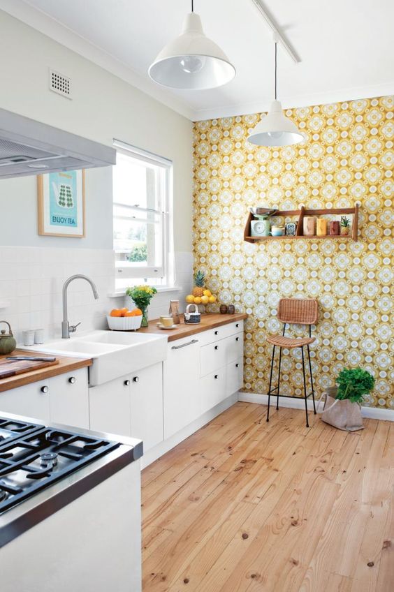  Decorating  With Retro Wallpaper  32 Eye Catchy Ideas 