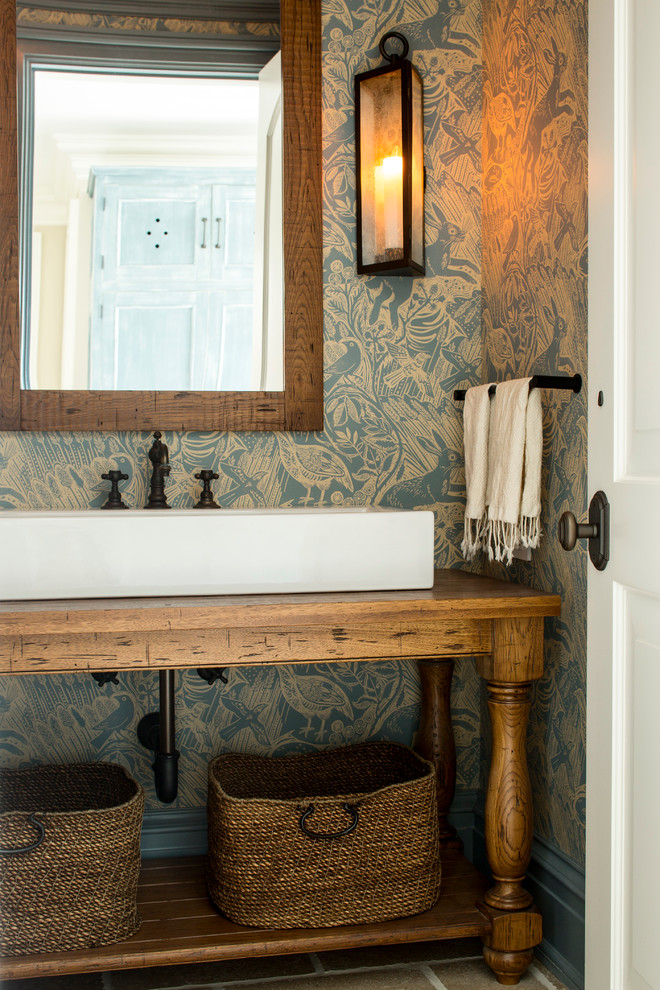 45 Trendy And Chic Industrial Bathroom Vanity Ideas - DigsDigs