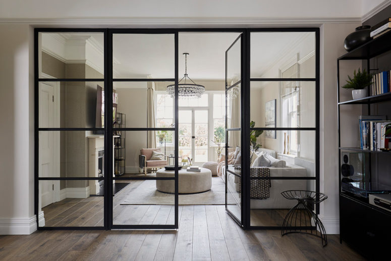 43 Stylish Interior Glass Doors Ideas To Rock - DigsDigs