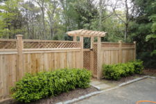 privacy fence design ideas