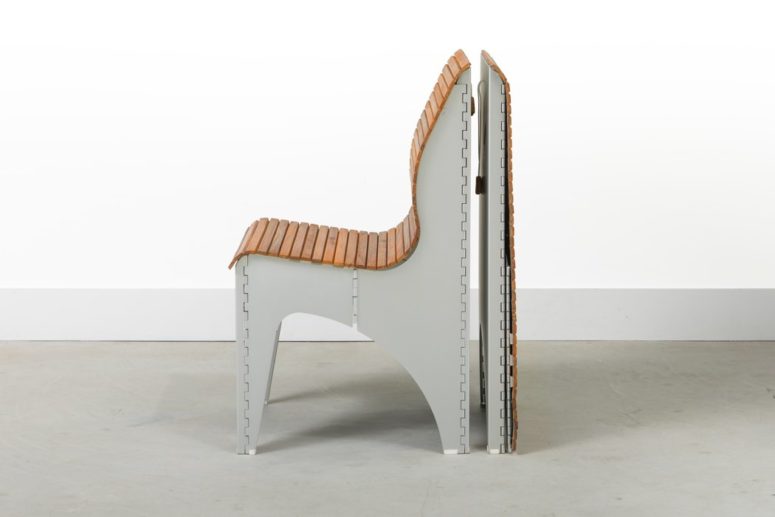 Unique Ollie Chair Is Only 2 Inches When Folded