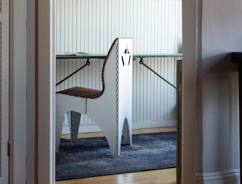 beautiful chair design The chair is a work of art, both in folded and unfolded positions, and it will easily fit any modern space and area