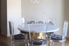 09 vintage design with a modern material, lucite, looks adorable