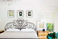 16 fabulous wrought iron bed for a girlish feel