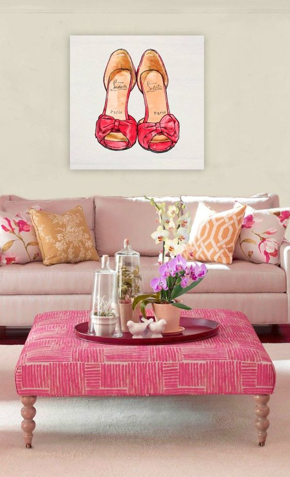 girly sofa