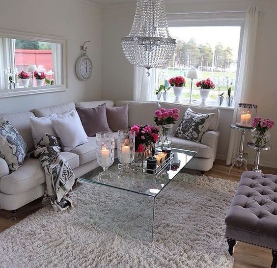 all-clear lucite bent coffee table for a fresh modern look