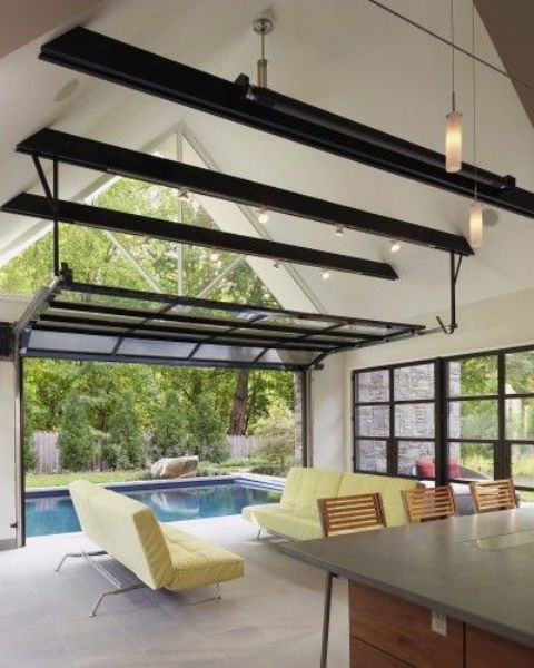 39 Glass Garage Door Ideas To Rock In Your Interiors Digsdigs