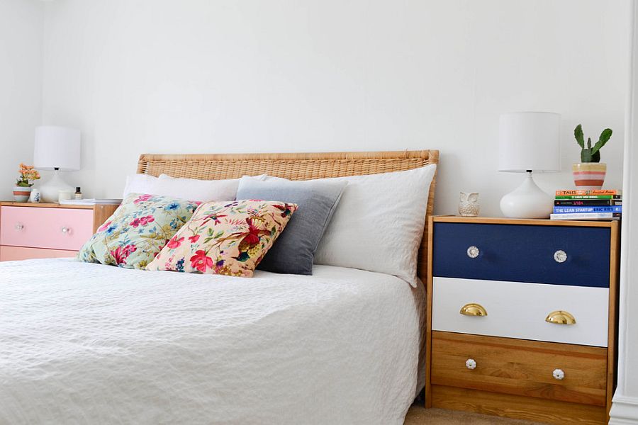 35 Mismatching Bedside Tables Ideas For Bold Decor