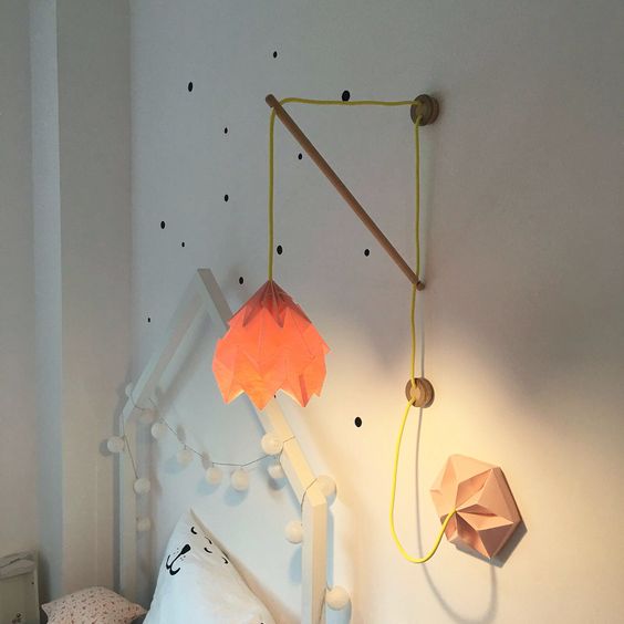 girls wall lamp