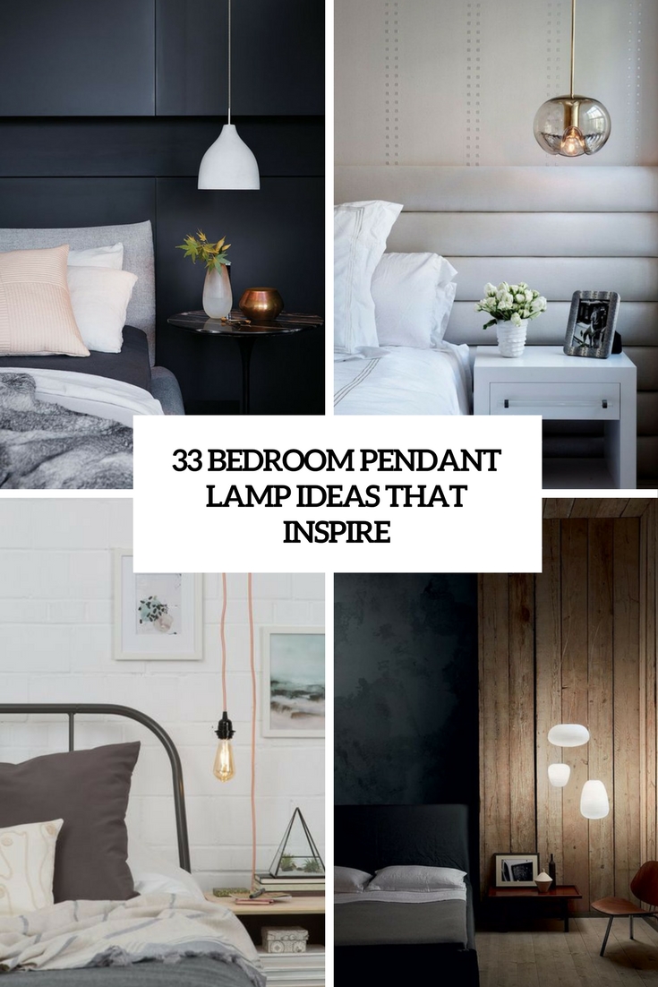 33 Bedroom Pendant  Lamp Ideas That Inspire DigsDigs