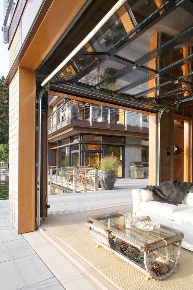 39 Glass Garage Door Ideas To Rock In Your Interiors Digsdigs