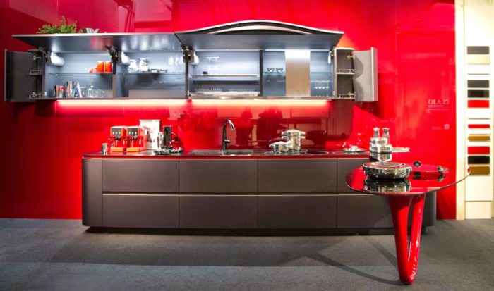 The Ferrari Kitchen by Snaidero is a limited edition dedicated to the 25 years of collaboration between Pininfarina and Snaidero The Ferrari Kitchen by Snaidero is a limited edition dedicated to the 25 years of collaboration between Pininfarina and Snaidero