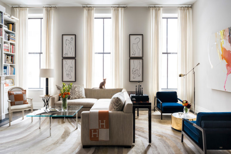 Stylish Tribeca Loft Full Of Gorgeous Artworks