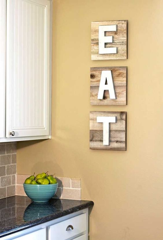 30 Eye Catchy Kitchen  Wall  D cor Ideas  DigsDigs