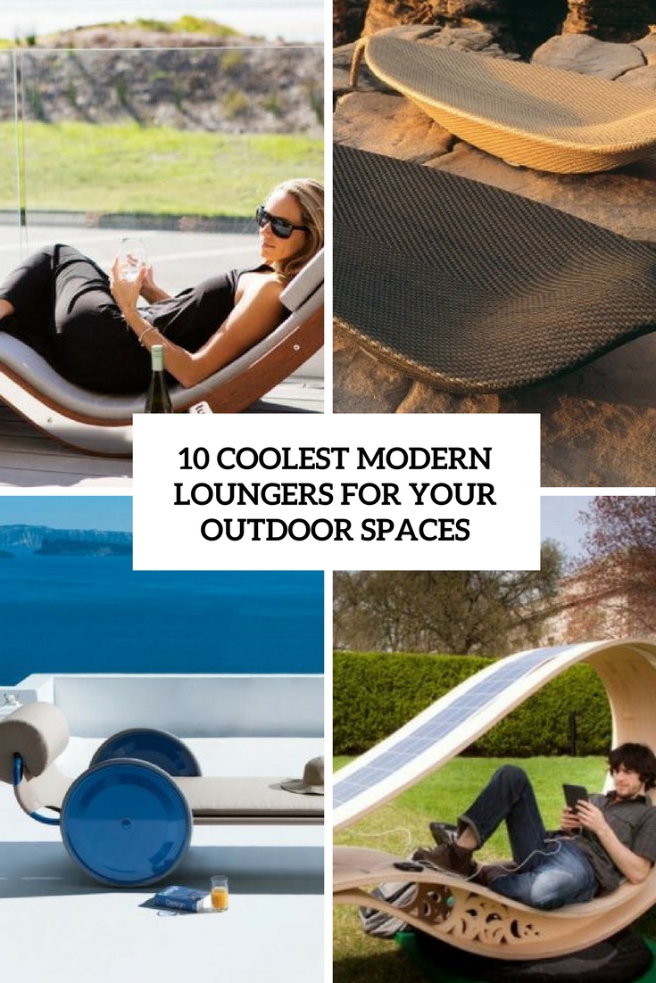 coolest modern loungers for your outdoor spaces cover