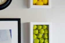 29 amazing colorful faux fruit wall art in frames