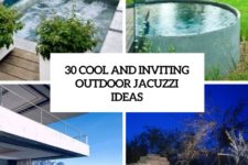 30 cool and inviting outdoor jacuzzi ideas cover