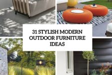 31 stylish modern outdoor furniture ideas cover