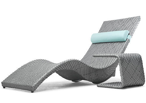 10 Coolest Modern Loungers For Your Outdoor Spaces - DigsDigs Mermaid lounger by Kenneth Cobonpue (via www.furniturefashion.com) - 10 Coolest Modern Loungers For Your Outdoor Spaces - DigsDigs