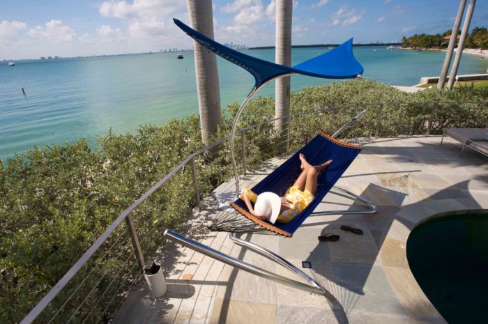 Air Lounge Hammock by Tuuci (via www.furniturefashion.com)