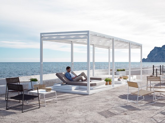 modern outdoor furniture collection by Gandía Blasco (via www.digsdigs.com)