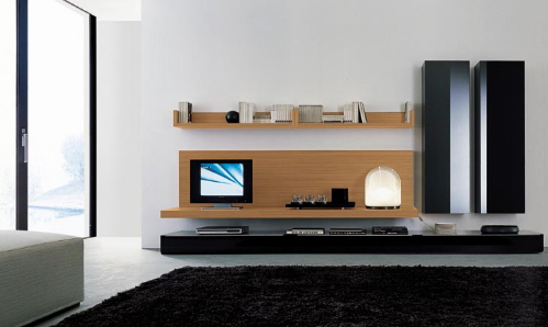 wall TV units and media centers by Jesse (via www.furniturefashion.com)