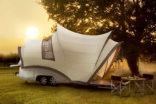 01 Opera Camper is a luxury mobile home for comfy camping anywhere you want