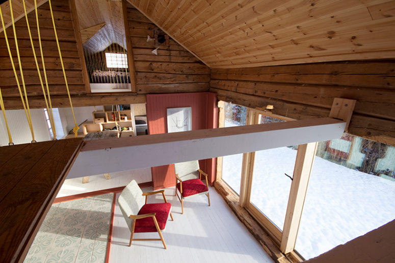 ground floor design The loft and the ground floor have been combined to make one airy space