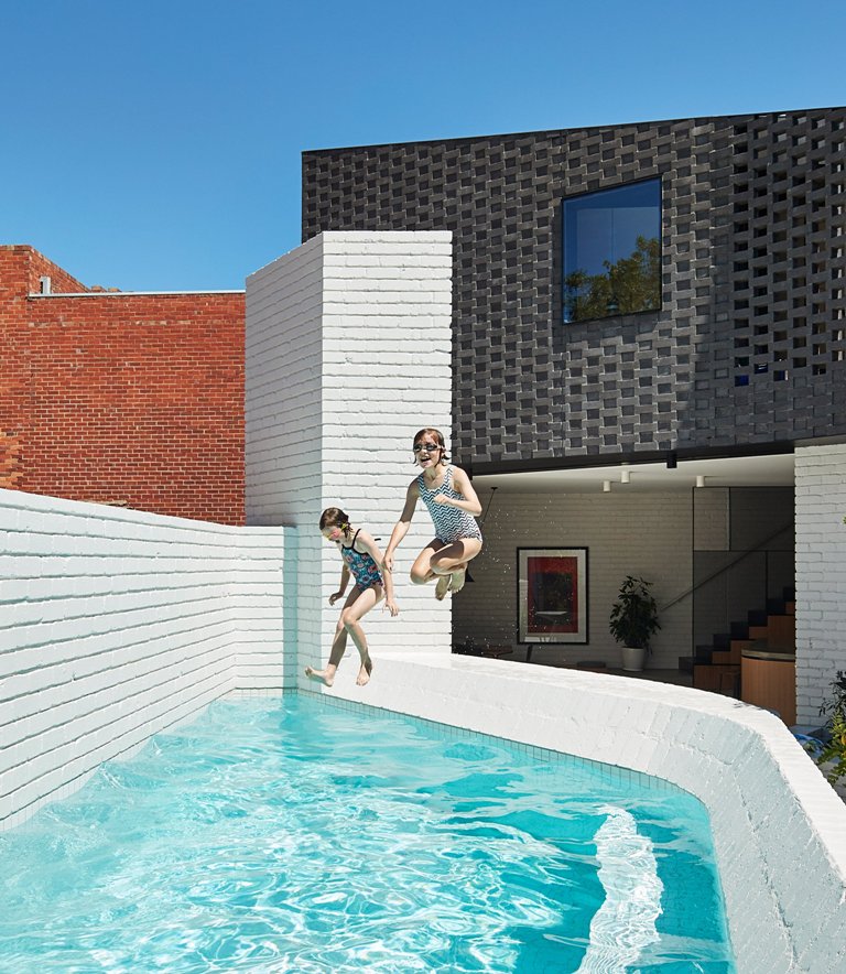 There's a plunge pool, mostly for kids
